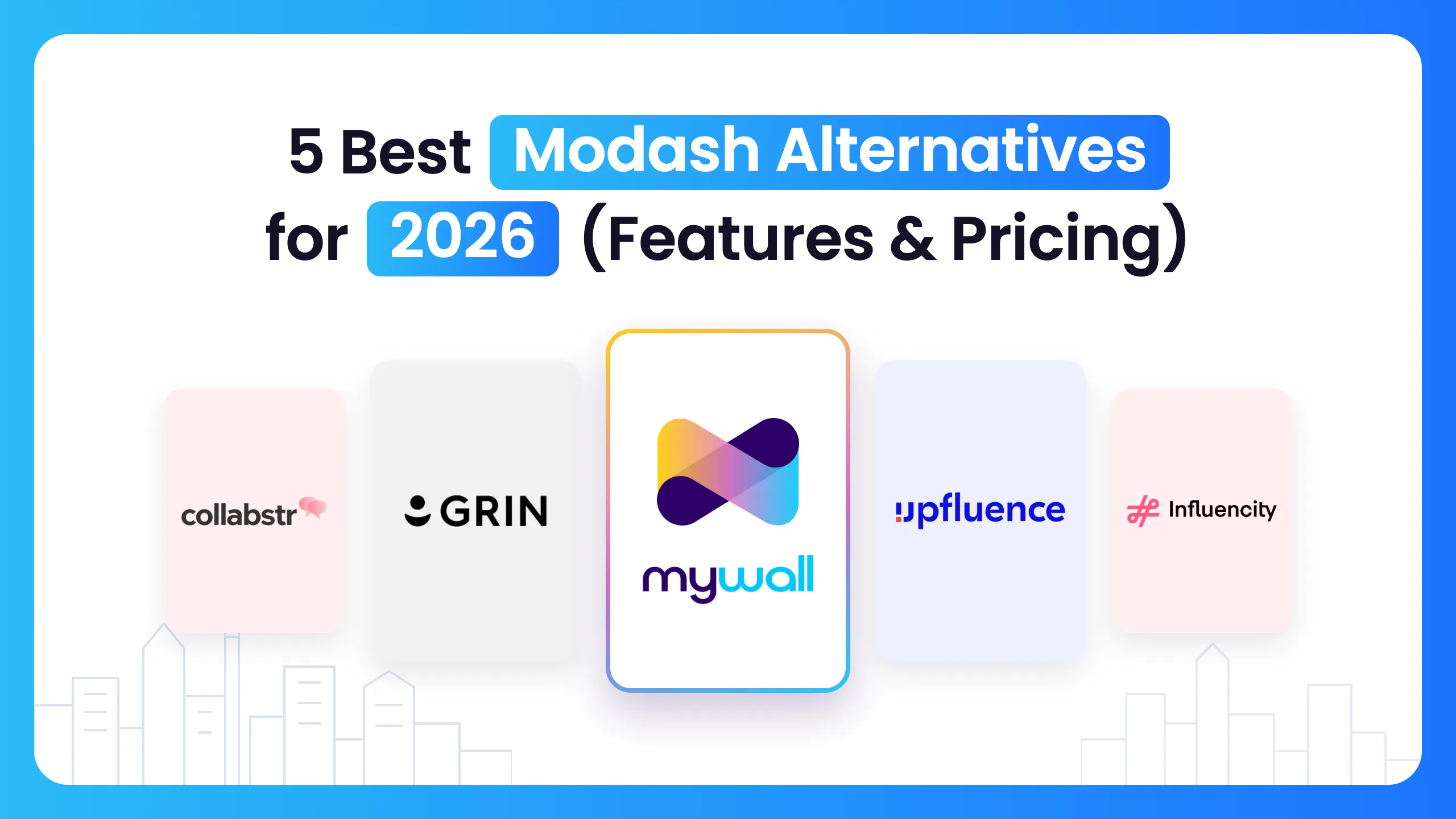 5 Best Modash Alternatives for 2026 (Features & Pricing)